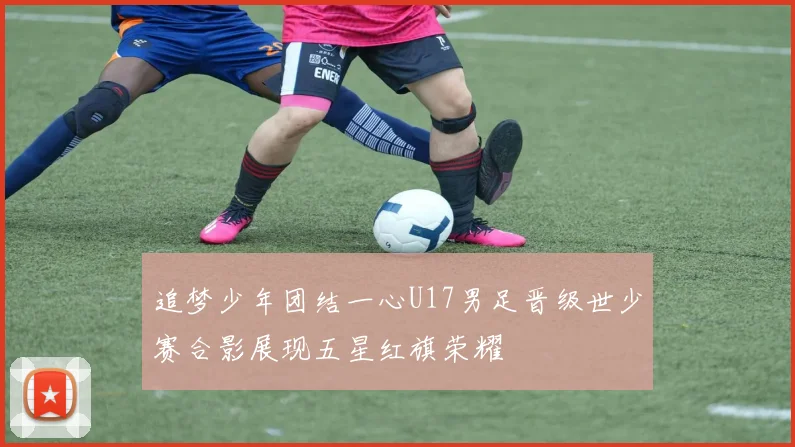 追梦少年团结一心U17男足晋级世少赛合影展现五星红旗荣耀
